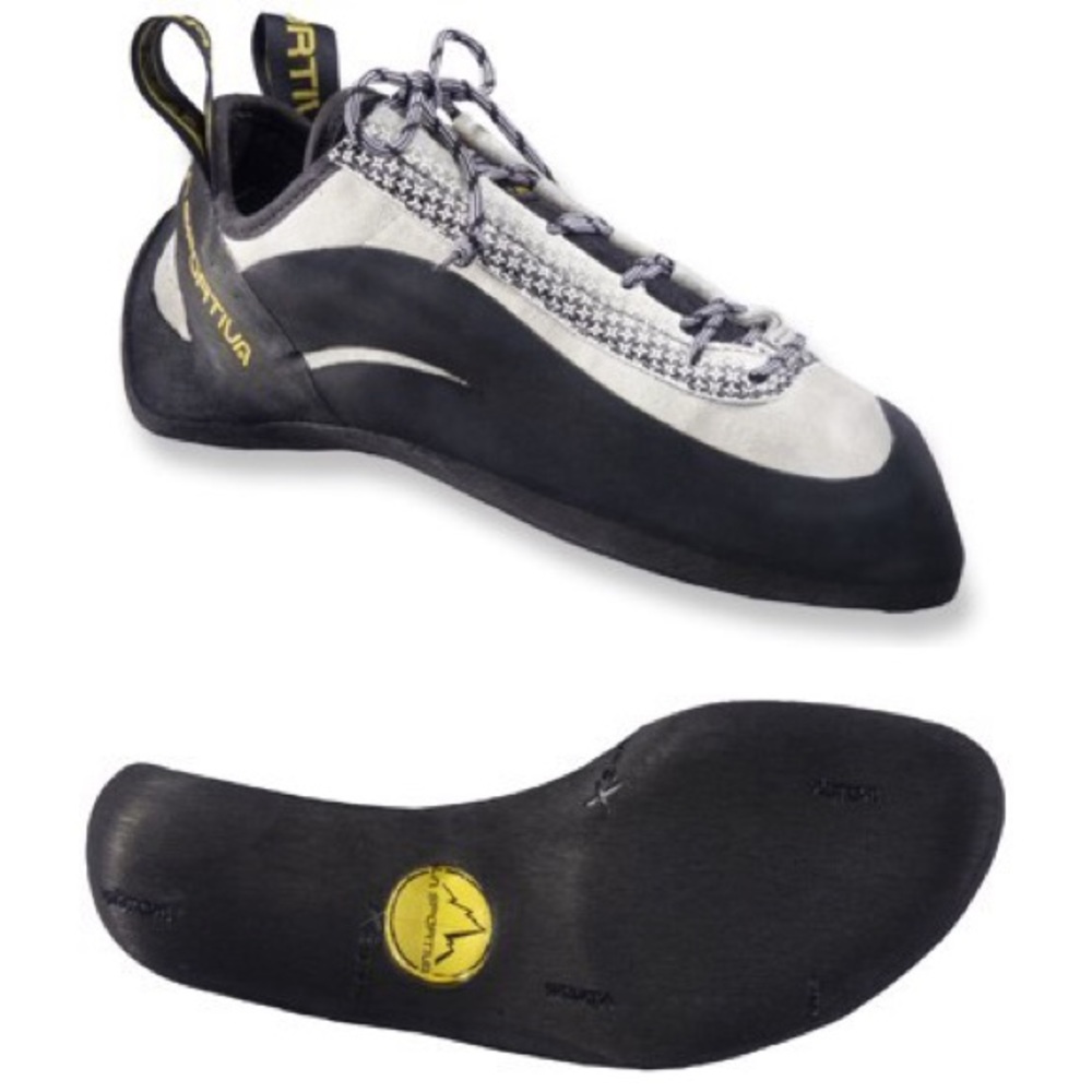 La Sportiva women’s lace up miura climbing shoes. Worn. Size 38